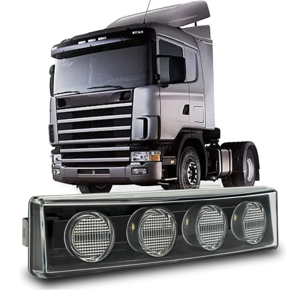 Lanterna Delimitadora Led Bivolt Quebra-sol Scan S4 S5 S6
