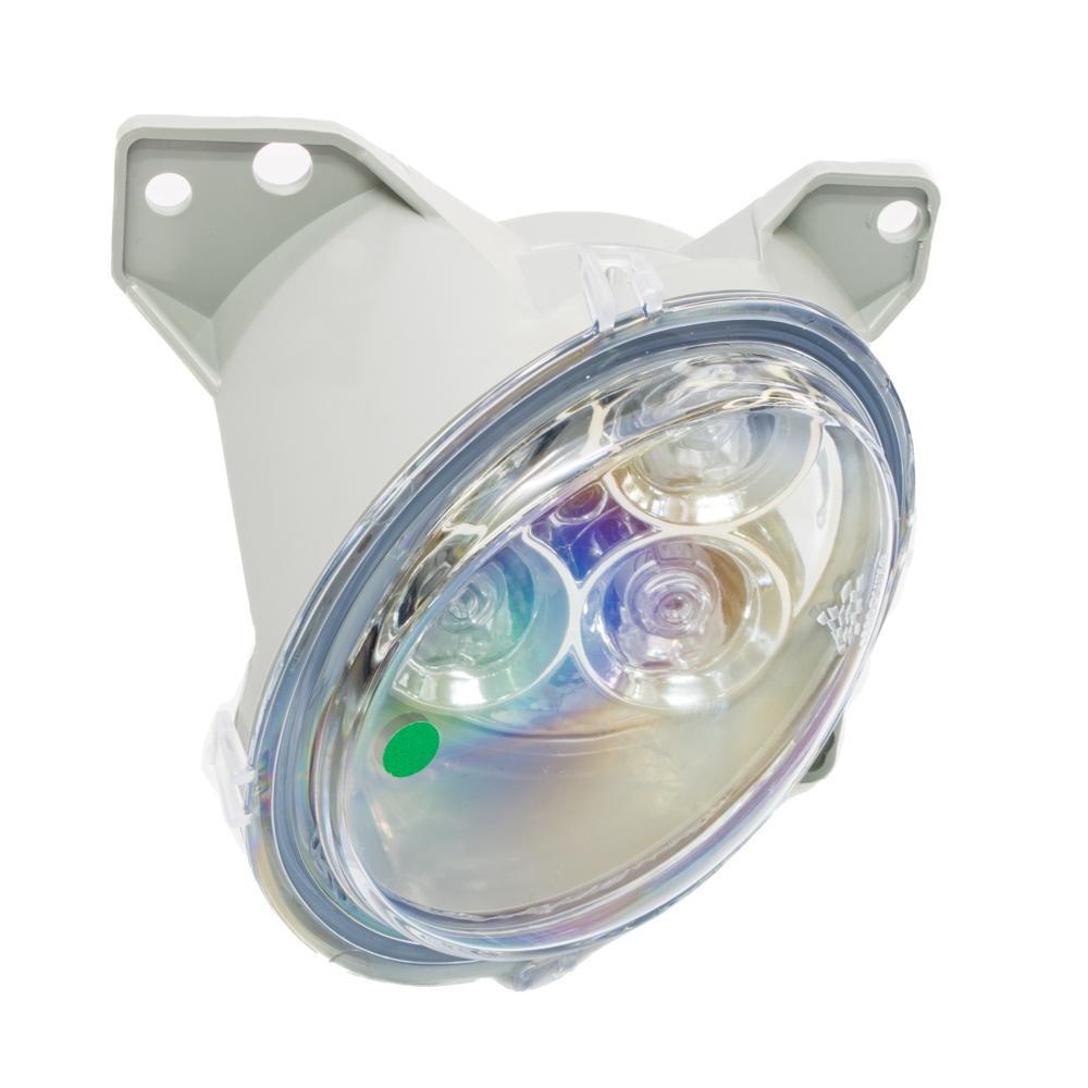 Farol De Milha Scan R440 Série 5 4 Leds 24V Lado Passageiro Branco 2 Vias - PRADOLUX - PL6118.01.62