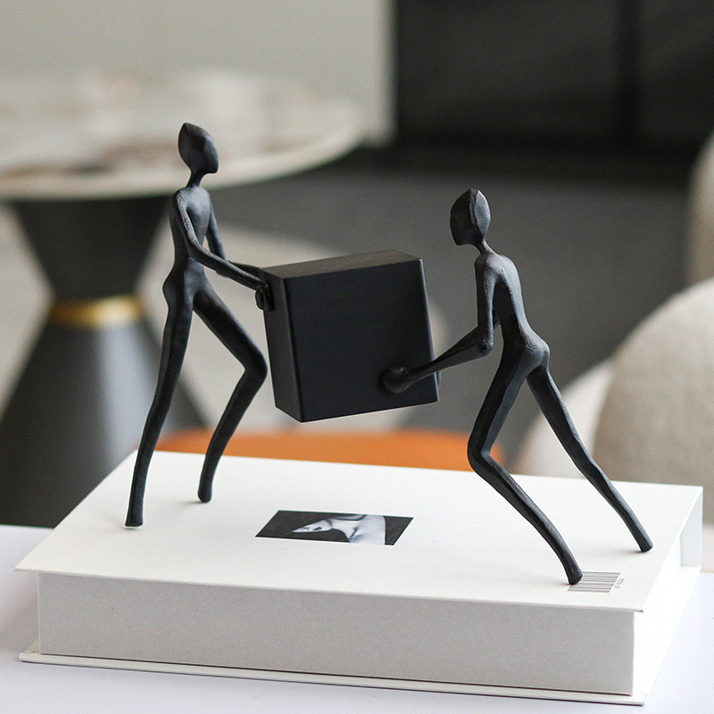 Modern abstract decorative items for model homes, hotels, TV cabinets, living rooms, entryways, and study rooms, artisti
