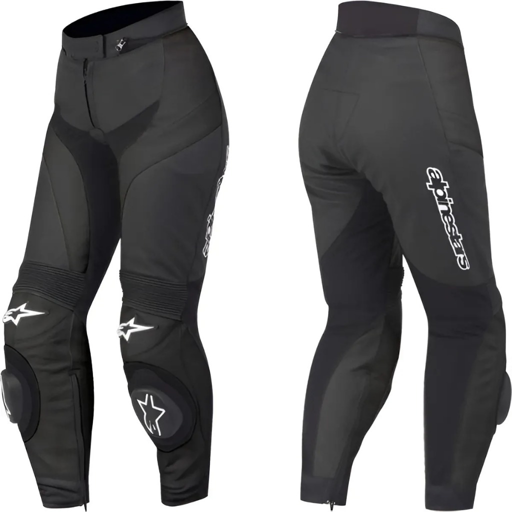 Calça Couro Feminina Alpinestars Stella Gp Plus Preto 38 Eur