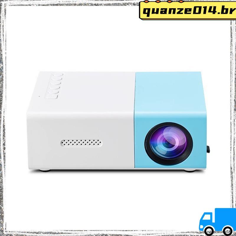 Alto-Falante Embutido De Alta Definição 1080P , Entretenimento Portátil , Projetor LED Doméstico , Plugue EUR , Compatib