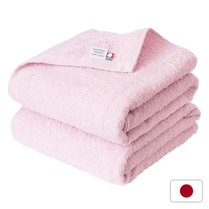 Bloom Imabari Towel Face Towel Set - 4 Soft, Absorbent, Quick-Drying, Thin, Room-Drying, 100% Cotton, Made in Japan (Lav