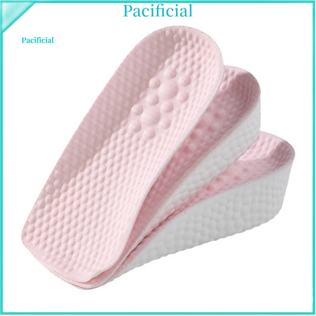 Heightening Insoles Anti-odor Height Increase for Sneakers – Breathable Sweat-absorbent Shoe Lifts for Men Women Comfo