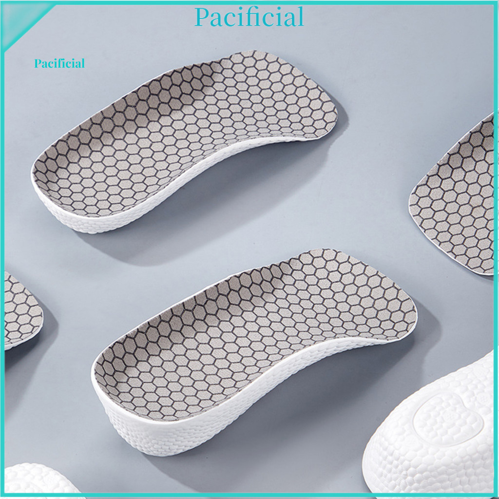 Heightening Insole Stable Walking Insoles 2-4cm Height Increasing for Sneakers Boots Soft Cushioned Breathable Lift Pads