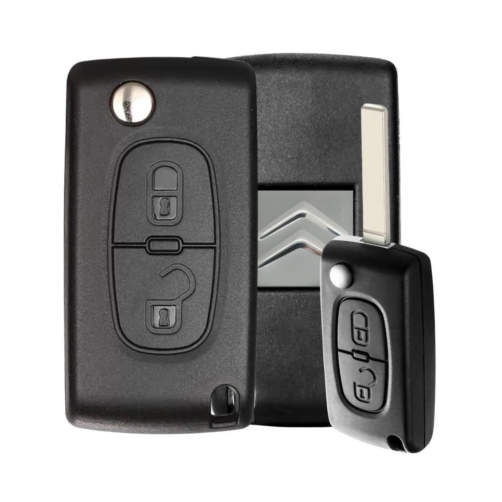 Citroen Chave Canivete C3 2013 2014 2015 2016 2017 S Suporte