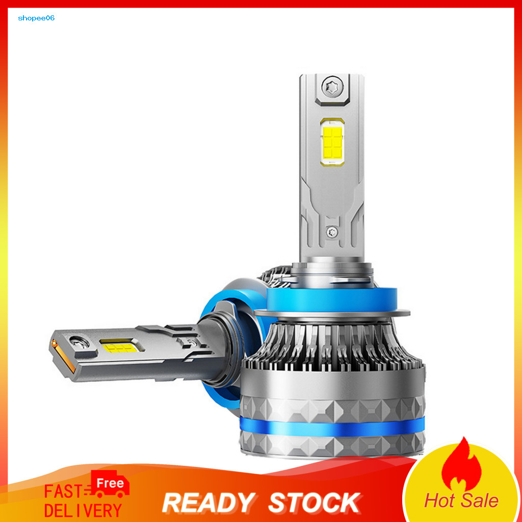 Aviation Aluminum Alloy Light Led 1 Pair 120w 24000lm Car Headlight Bulbs H11/h4/h7 Super Bright Waterproof Shockproof F