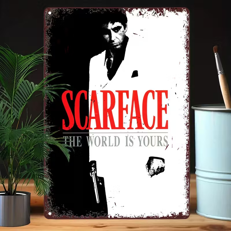 Quadro Decorativo Scarface - The World Is Yours
