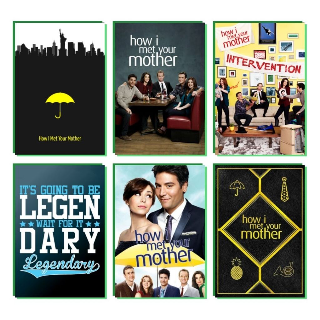 Placa Decorativa MDF How I Met Your Mother (Série) - Quadro Parede & Decoração (14x20 ou 20x28)