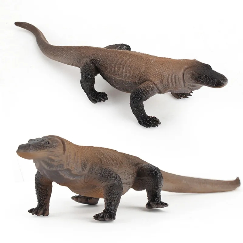 Miniatura Animal Dragão-de-komodo Adulto Floresta