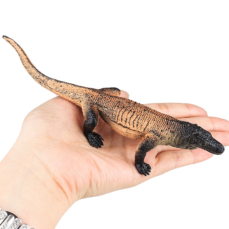 Crianças Sólidas Simulação Réptil Modelo Ciência Brinquedo Komodo Dragão Lagarto