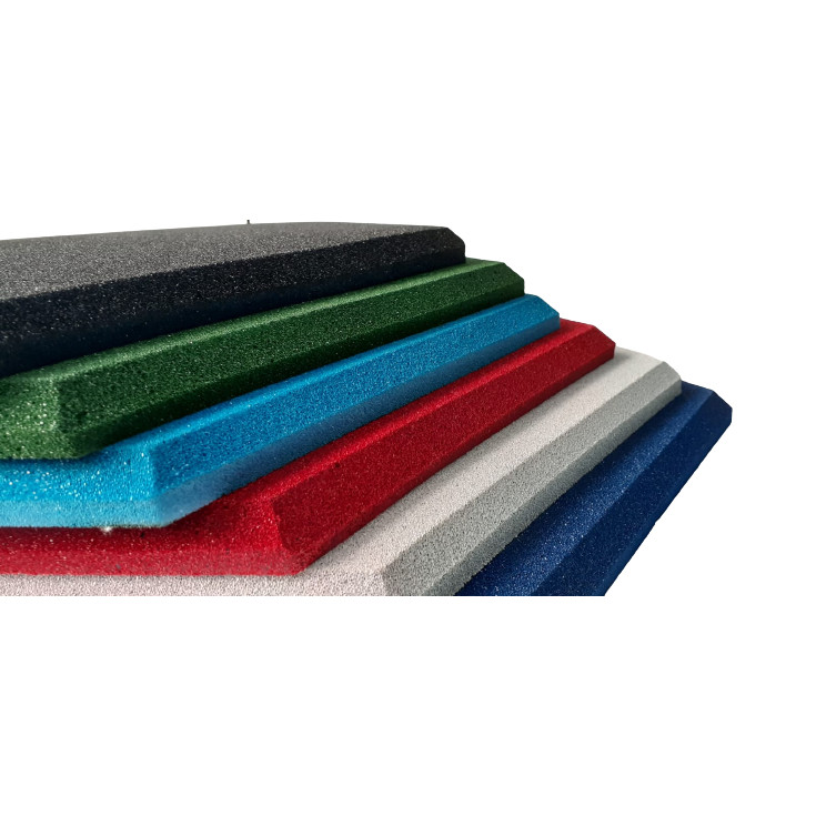 Espuma Acústica HEXAGONAL MOD 30 - 30cm X 26cm X 3cm 1 unidade COLORIDO