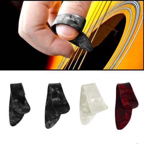 Kit 10 Dedeiras Shell Celuloide Coloridas Para Viola Violao