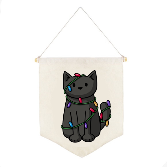 Flâmula Meowy Christmas || Decor Decoração Tumblr Aesthetic Pinterest Pentagrama