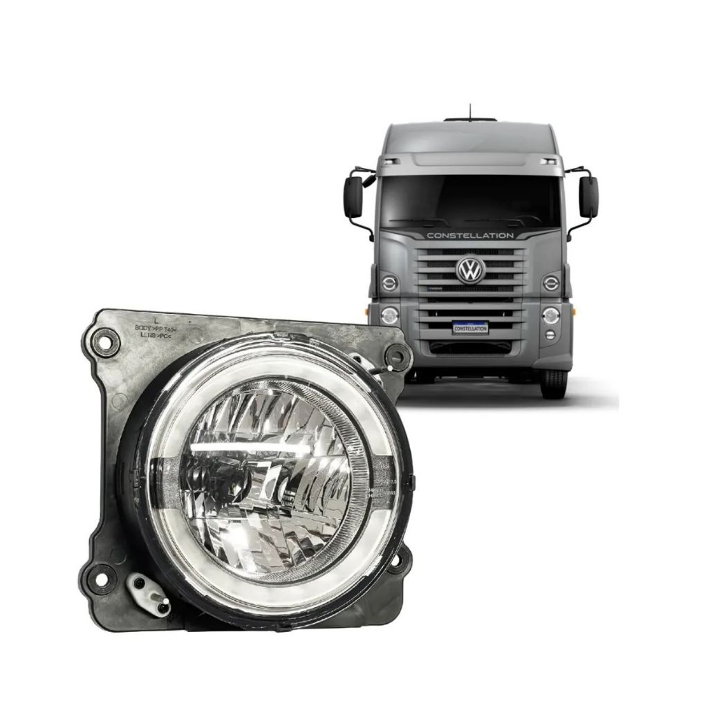 Farol Lado Direito Com Led Drl Constellation Original 2023