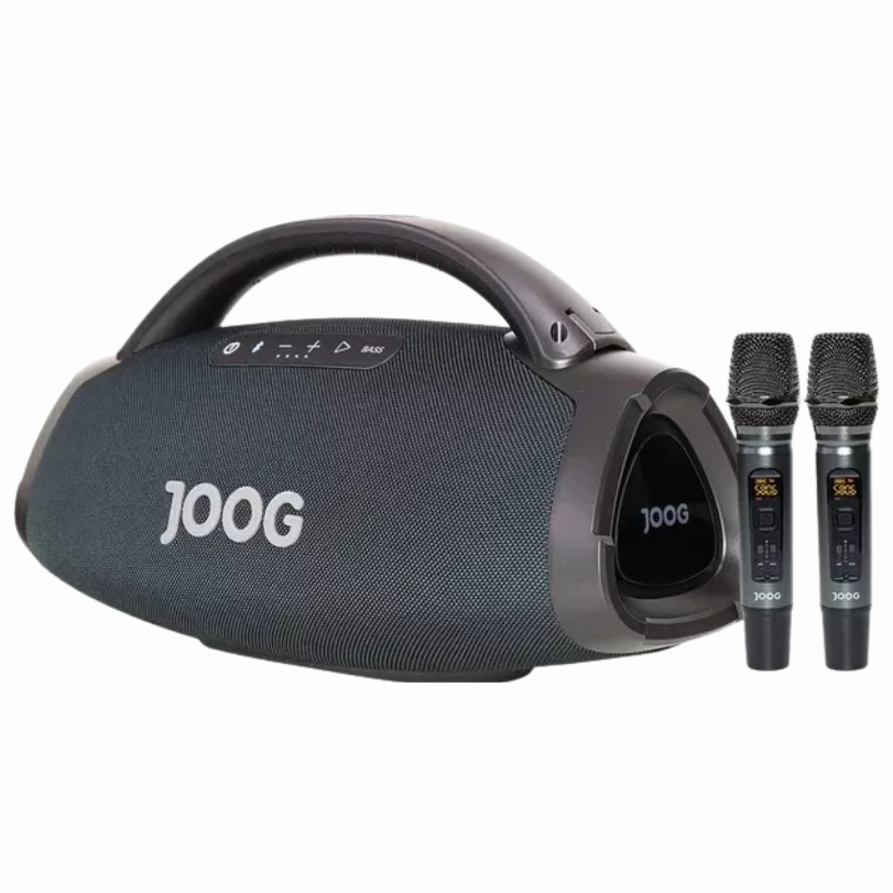caixa de som Joog One Hifi J 250w Com 2 Mic s/fio Controle remoto Ip67 app E Tws