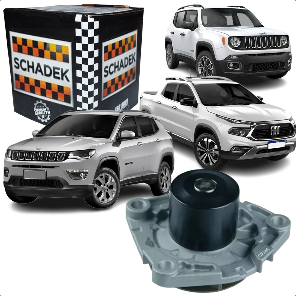 Bomba Água Fiorino Toro Compass Renegade 2.0 2016 2017 2018 2019 2020 2021 2022 2023 2024 2025
