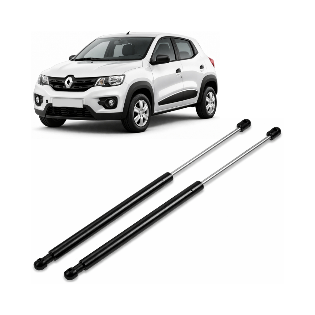 Par amortecedores porta malas Kwid 2018 2019 2020 2021 2022 2023 2024 amortecedor tampa pistao gas