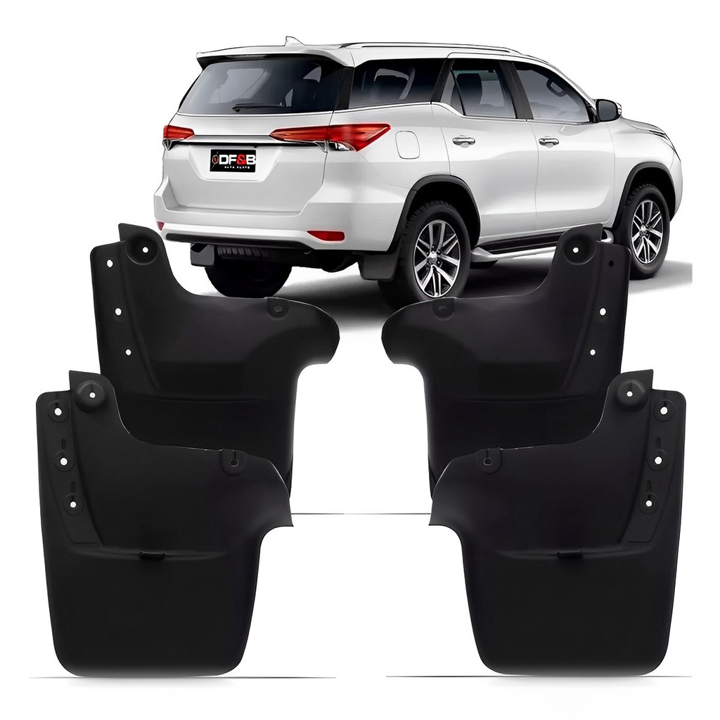 Kit Lameiro sW4 4 Peças Hilux Sw4 2016 2017 2018 2019 2020 2021 2022 2023 2024 2025 2026