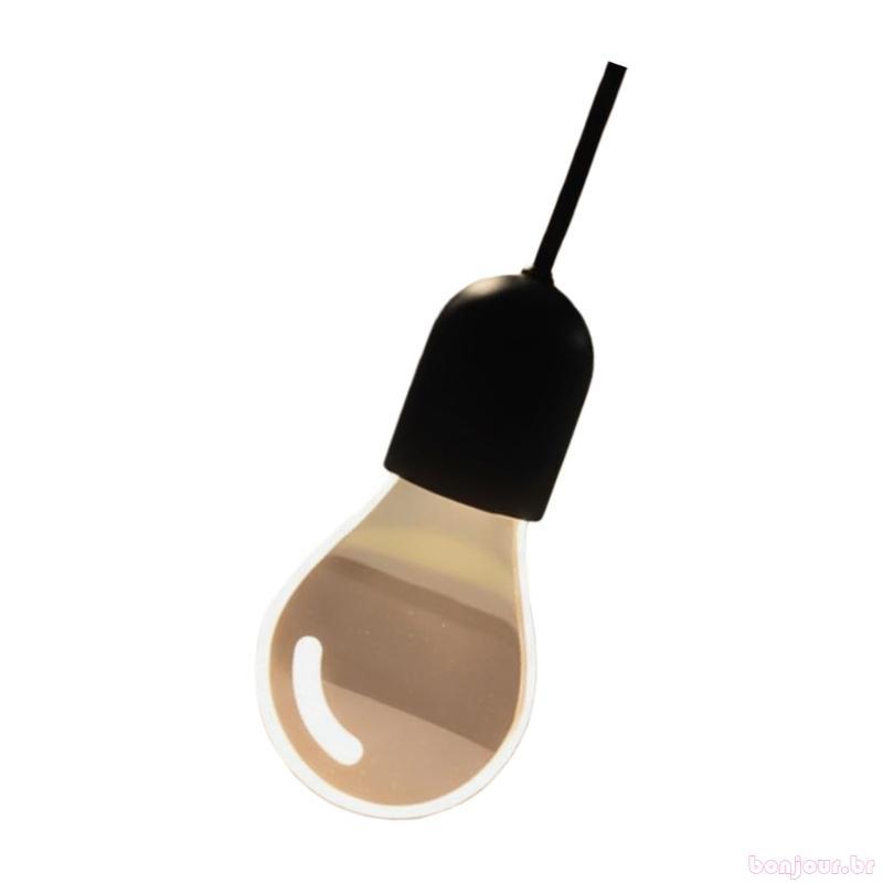 2D Bulb Car Charm Luminescência Interior Do Carro Luz Pendente Decorações Espelho Retrovisor
