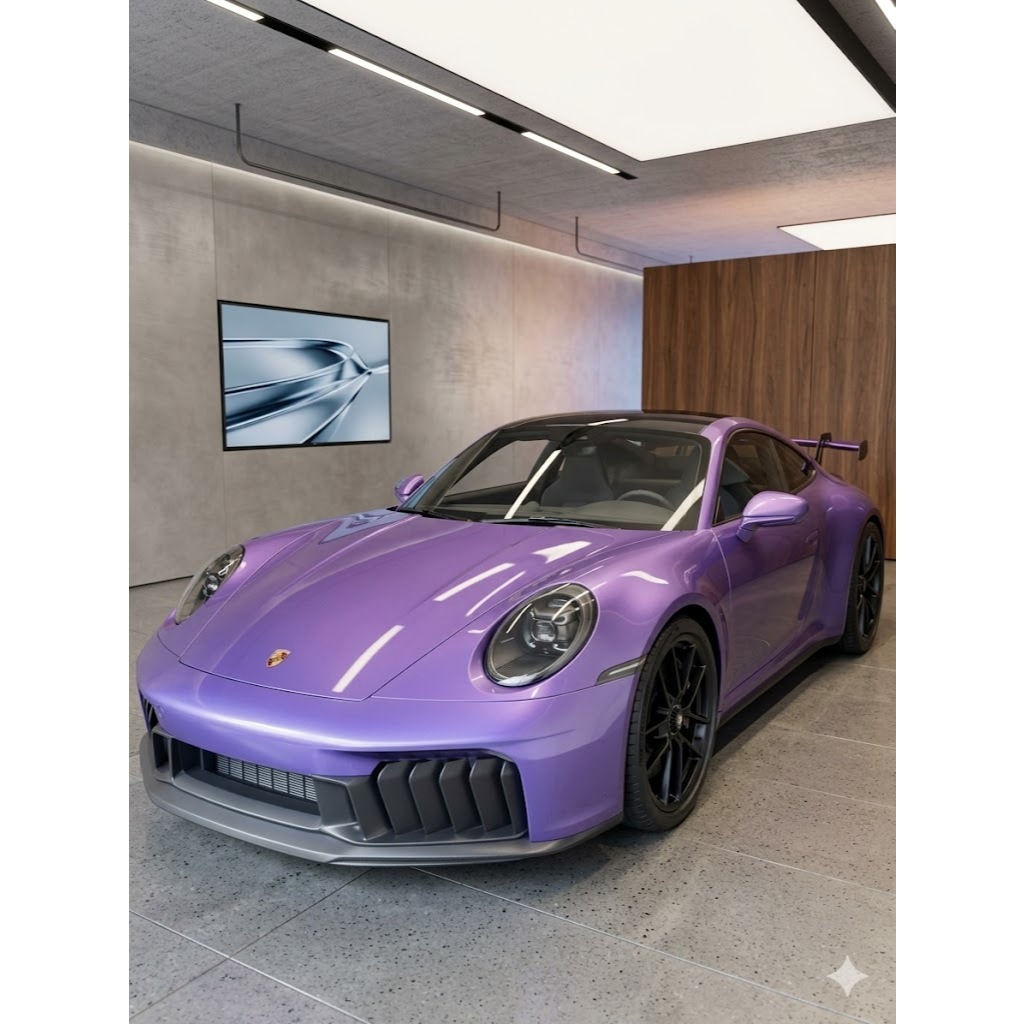 Tinta Poliéster Original de Fabrica PORSCHE Viola Perol 900ml/400ml/200ml