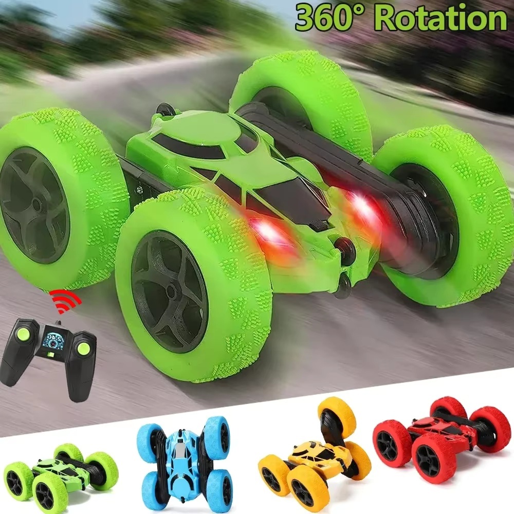 Carro Acrobático Rc De 2.4 Ghz 360 ° Dupla Face Flip Controle Remoto Deriva Dublê Auto Veículo Todo Terreno Brinquedo Pr