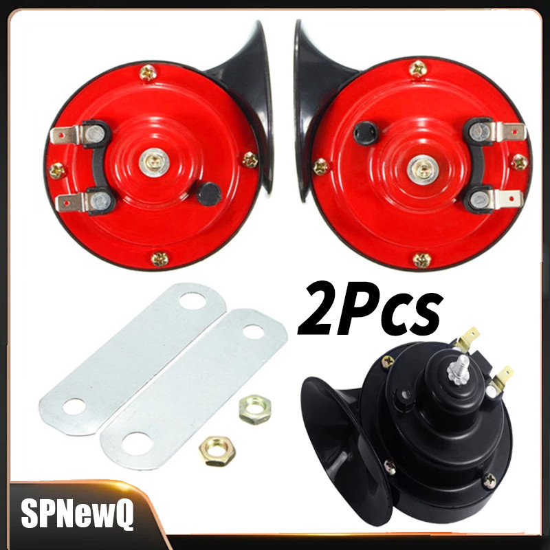 Kit 2pcs 12v Trem Alto Caminhão Carro Buzina Super Chifre  SPNewQ Alta Qualidade PRONTA ENTREGA
