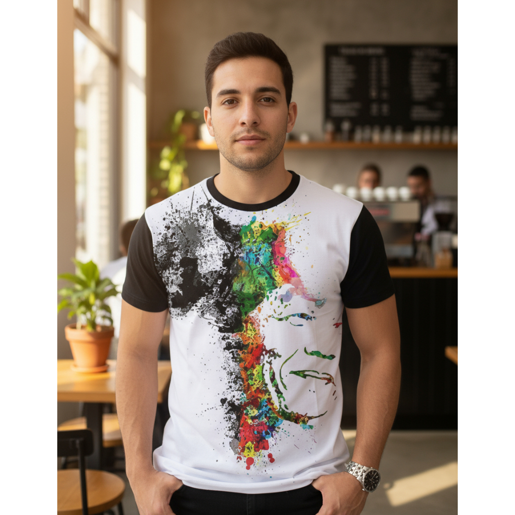 Camiseta Camisa Nelson Mandela Presidente África