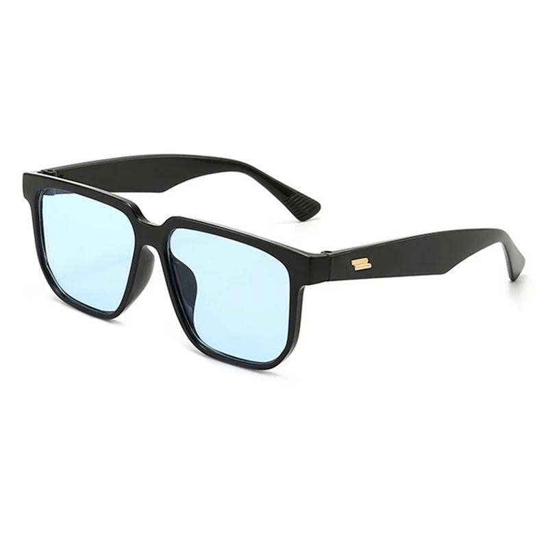 Nova Moda Retro Óculos De Sol Masculino Marca Designer Retângulo Feminino Ins Popular Colorido Vintage Quadrado Eyewear