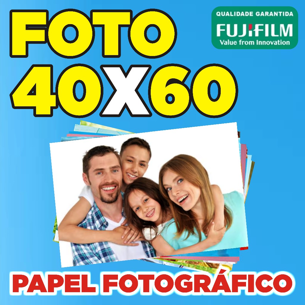 Foto e Imagem para Quadro Decorativo 40x60 Cm Papel Fotográfico Fujifilm
