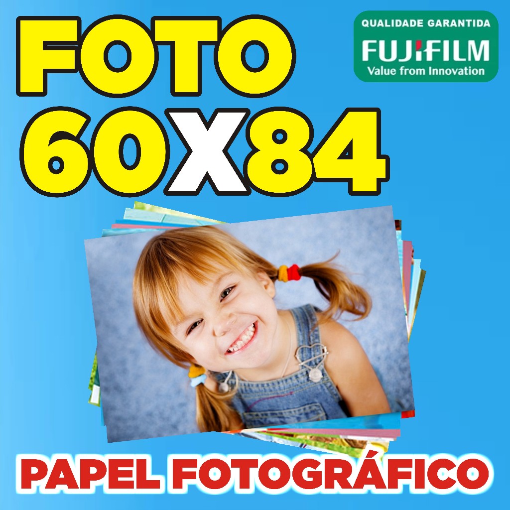 Foto e Imagem para Quadro Decorativo 60x84 Cm Papel Fotográfico Fujifilm