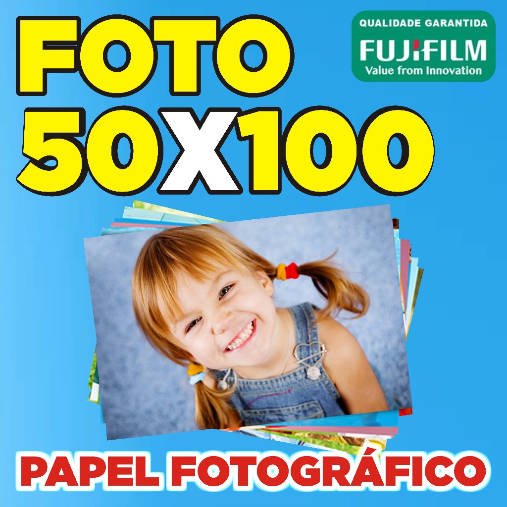 Foto e Imagem para Quadro Decorativo 50x100 Cm Papel Fotográfico Fujifilm