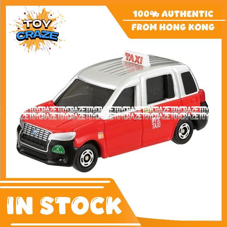 [Autêntico] Takara Tomica Tomy 1/62 Toyota Hybrid Taxi Red City Diecast Model Car (HK Excl .)