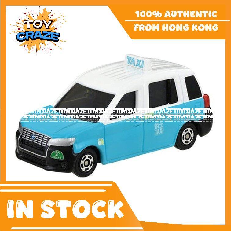 [Autêntico] Takara Tomica Tomy 1/62 Toyota Hybrid Taxi Blue Lantau Island Diecast Car (HK Excl .)