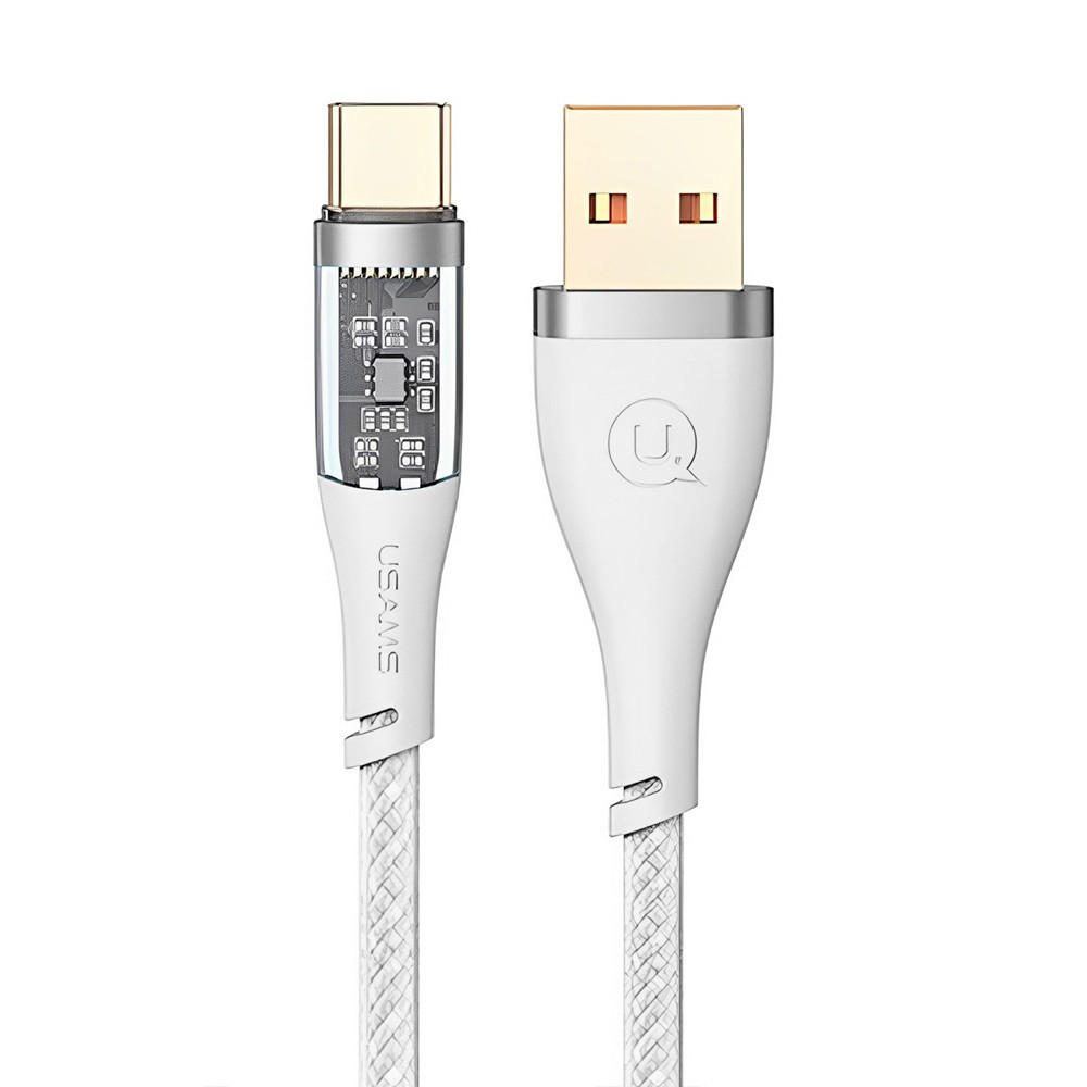 Cabo Usb Usams Tipo C pra Lightning Pd 20W 1.2 M Branco