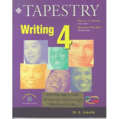 Tapestry Writing 4 de M.E. Sokolik pela Thomson Learning (2000)