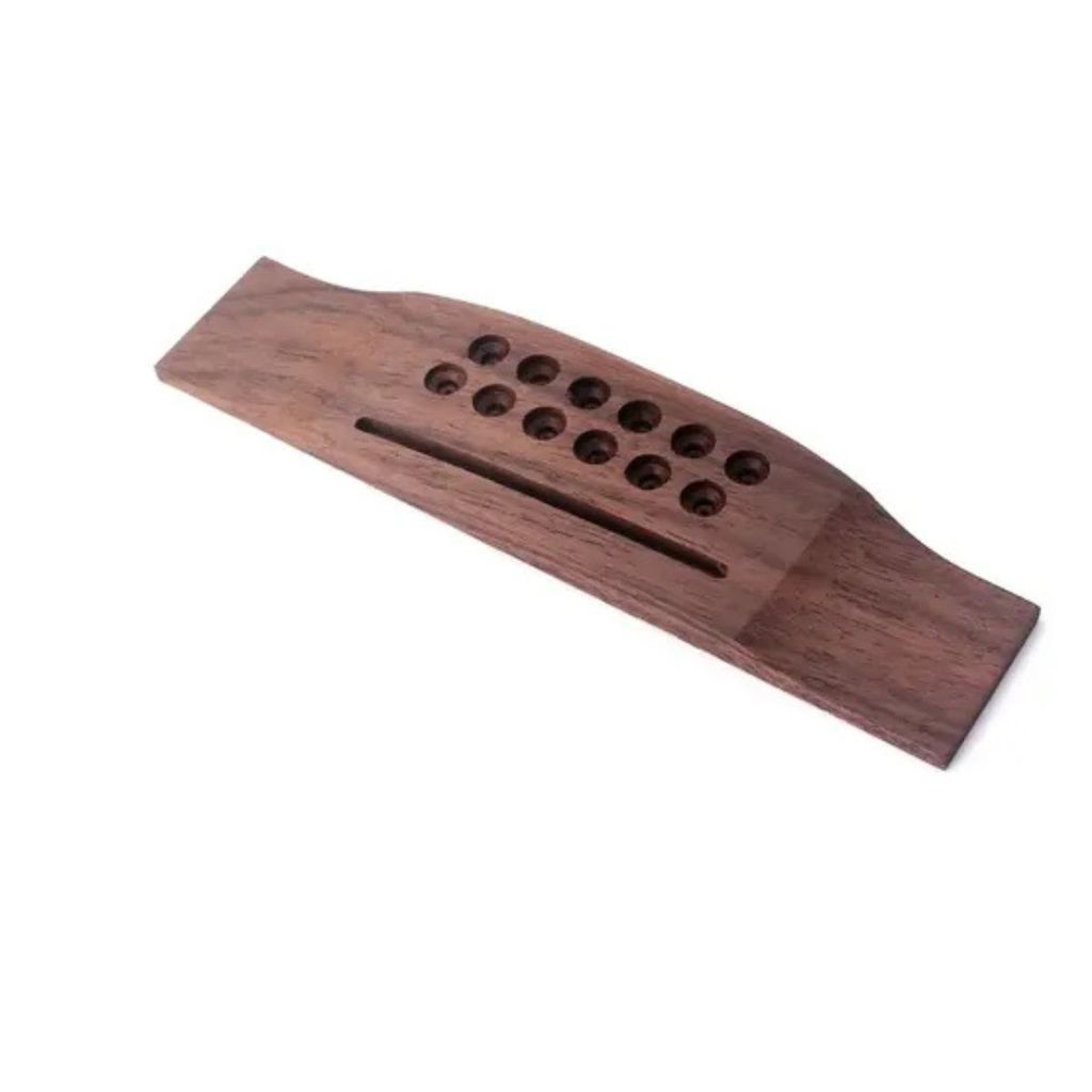 Cavalete Rosewood Luthier Violão 12 Cordas 16,5x4,3cm