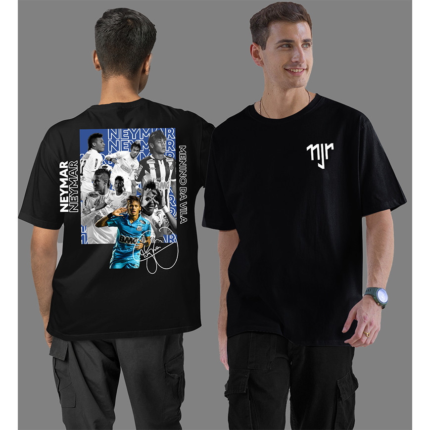 Camiseta Neymar Jr Premium 100% Algodão Ney Goat Prime Futebol Ousadia e Alegria Njr Lançamento 2025