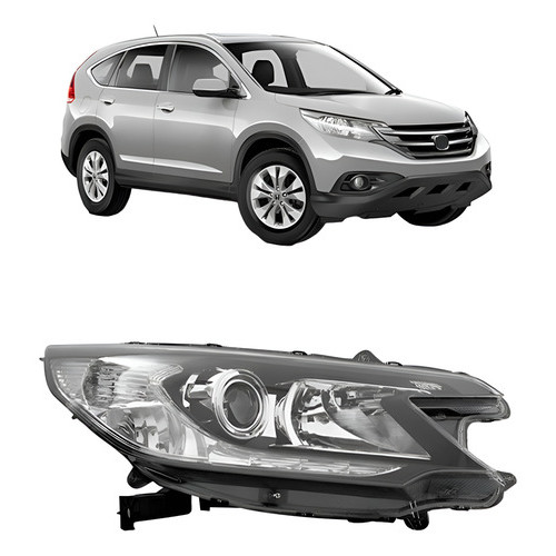 Farol Para Honda Crv 2012 2013 2014 2015 C/ Projetor