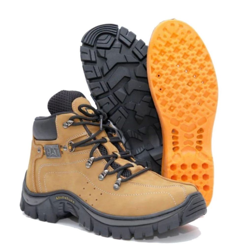 Bota Cater-pillar Dia a Dia Moda Confortavel Leve e Macia