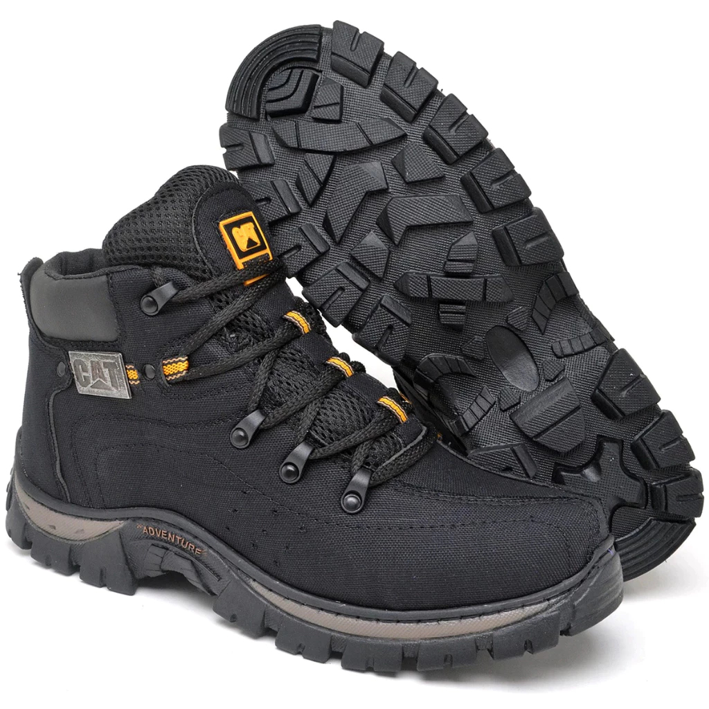 Bota no Modelo Cater-pillar Mega Confortavel e Estilosa