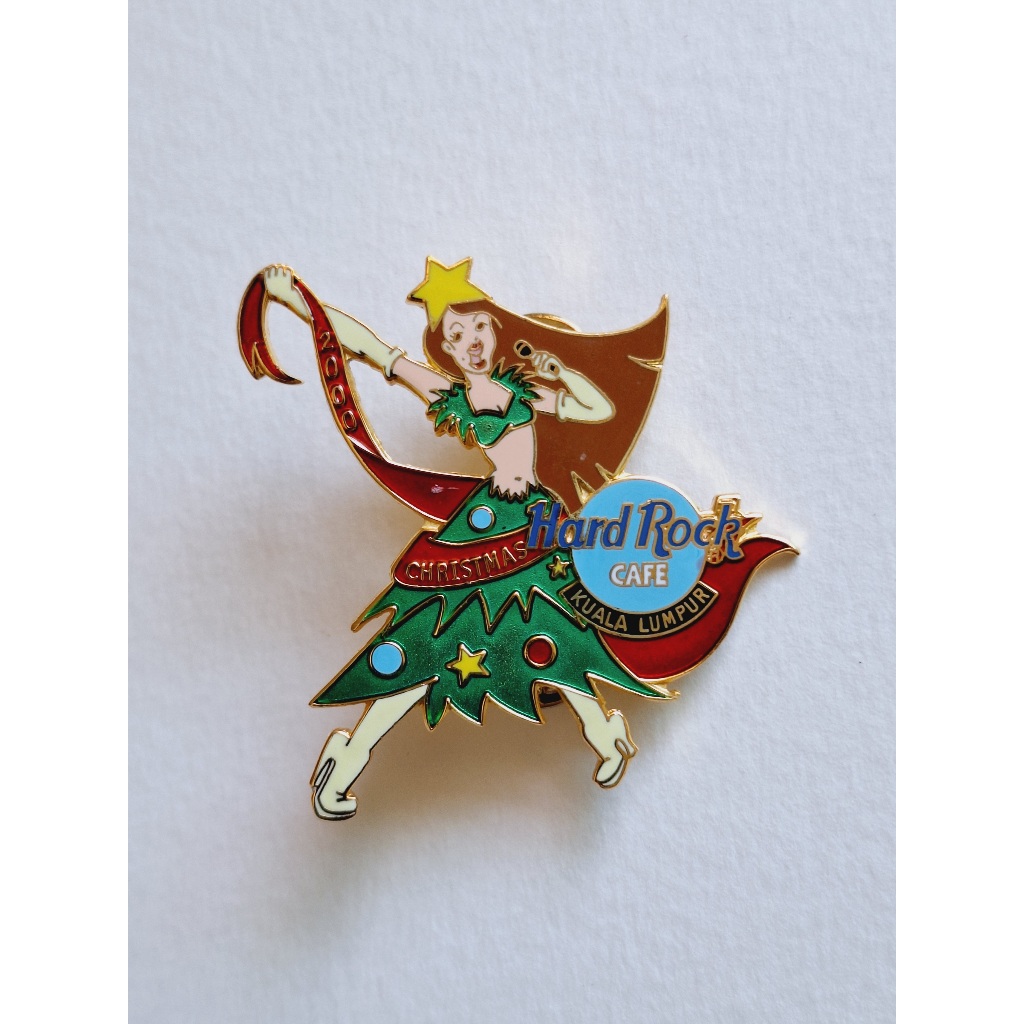 Pin / Broche - Hard Rock Cafe - Kuala Lumpur, Malaysia - Christmas 2000 Girl Singer