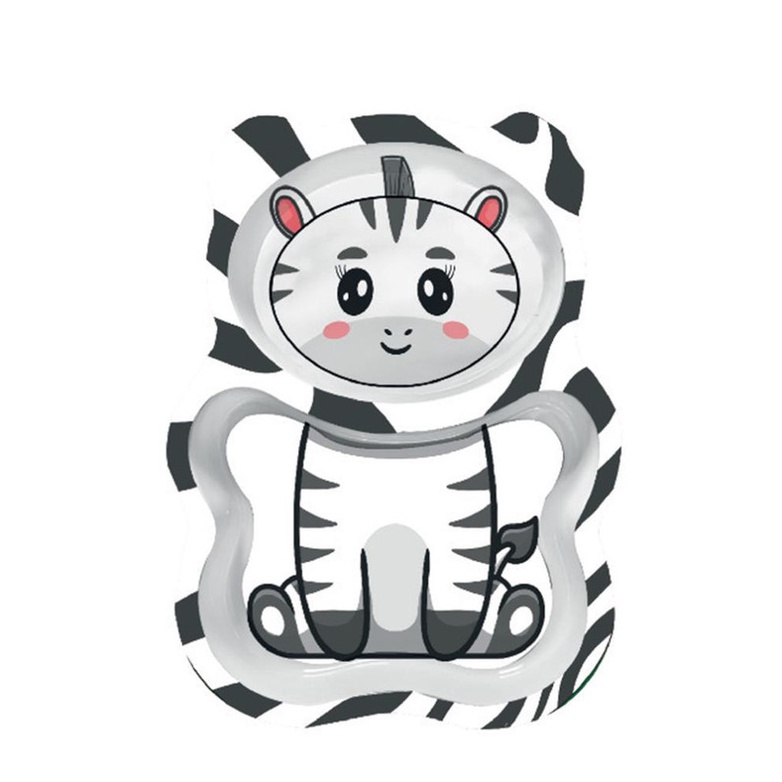 ECOKITCHEN - PRATO P/ REFEICAO INFANTIL TIGRE 22X16X2,7 CM