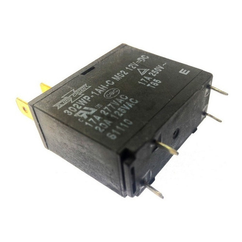 Kit 10 Pç Rele P/ Microondas 12v 17amp 302wp-1ah-c M07= M02