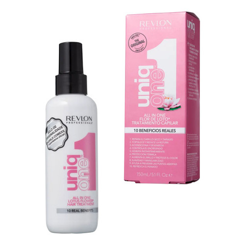 Leave In Revlon Uniq One Flor De Lótus 150ml - Proteção Térmica