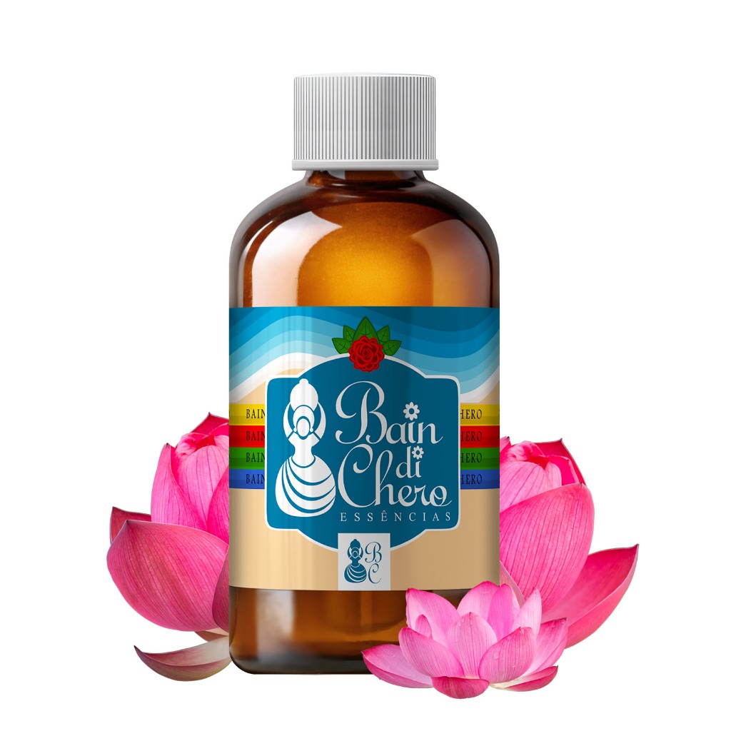 Essência Aromatizante Óleo Lipossolúvel Para Velas Aromaticas e Incensos - Flor de Lótus 100ml