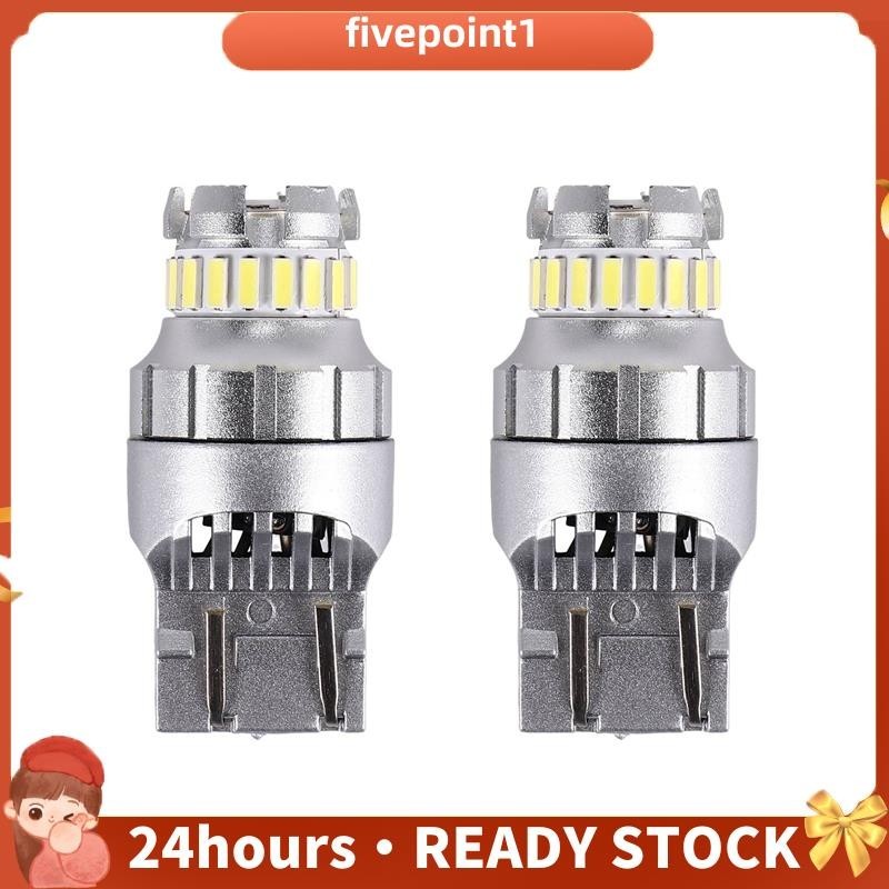 2Pcs Carro T20 7440 W21W Luzes LED Canbus Reverse Lights 7443 De Sinalização De Freio Traseiro 6000K Lâmpada Super Brilhante