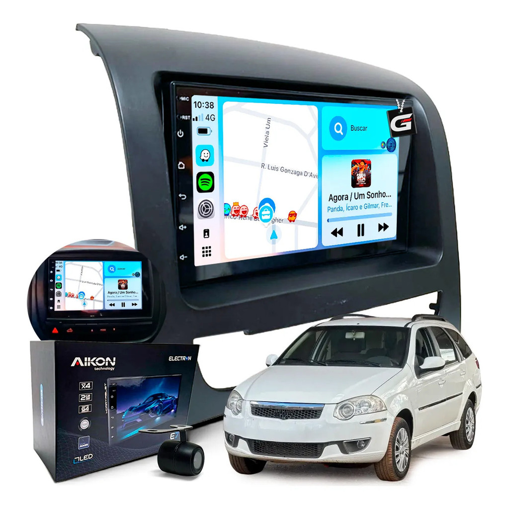 Multimidia Electron Carplay 7 Pol Palio Weekend 2013 A 2020