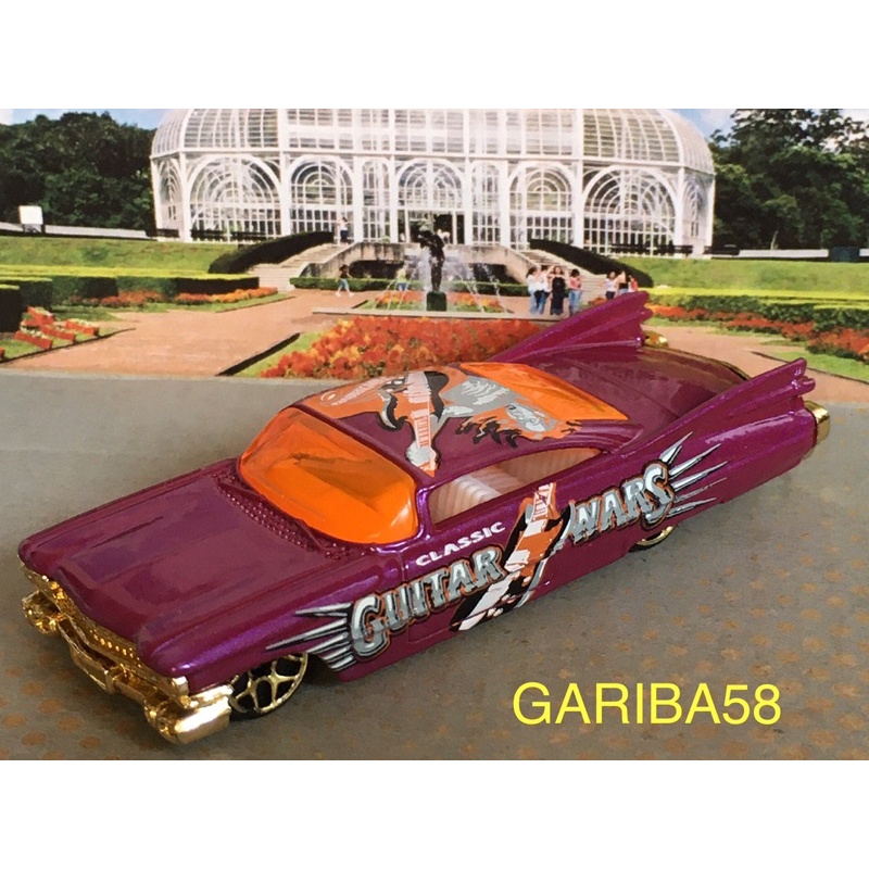 Hot Wheels Custom ‘59 Cadillac Classic Guitar Wars 2004 Crank Itz Series Gariba58