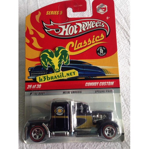 Bx158 Hot Wheels 2009 Truck Classics Convoy Custom H3br