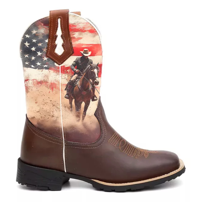 Bota Texana Masculina American Cowboy - 7mboots